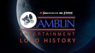 Amblin Entertainment Logo History [upl. by Cates474]