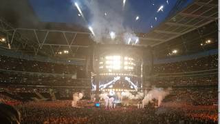 ADELE live concert LONDON Wembley Stadium  quotSet Fire To The Rainquot  28 June 2017 [upl. by Helaine]