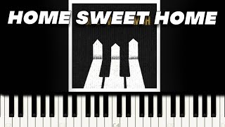 GDRAGON feat TAEYANG amp DAESUNG  HOME SWEET HOME  Piano Tutorial amp Sheet Music [upl. by Neelrihs]