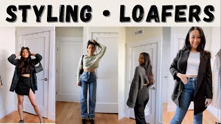 How To Style CHUNKY LOAFERS  2021 Outfit Ideas [upl. by Seravart]