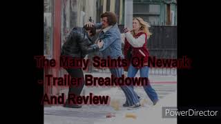 The Many Saints Of Newark  Trailer 2 Breakdown And Review [upl. by Nolie]