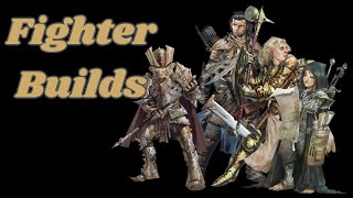 Some Fighter Builds Pathfinder 2e Level 1 [upl. by Swithbart]