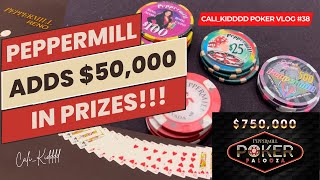 I Won at Renos Peppermill Poker Palooza  POKER VLOG 38 [upl. by Tikna]