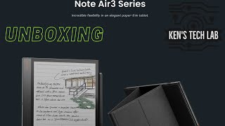 Boox Note Air 3 Unboxing [upl. by Nnylylloh]