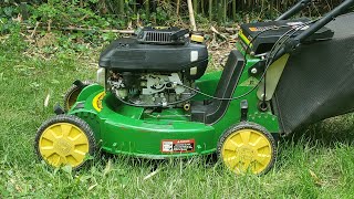 Starting a John Deere JX75 [upl. by Egas]