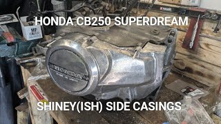 Honda CB250 SuperDream Shinyish side casings [upl. by Ayoted]