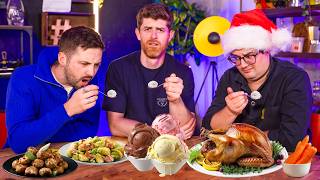 Chefs Review XMAS DINNER ICE CREAM and more  Sorted Food [upl. by Weingarten]