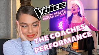 Can Ariana Grande Sing LIVE  The Coaches Performance  Dubai Singer REACTS [upl. by Sutit623]