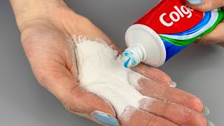 Mix Baking Soda and Toothpaste and you will be delighted with the results [upl. by Arlyn]