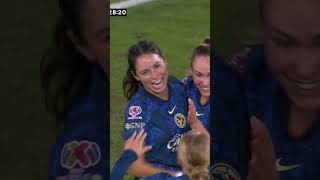 LEY DEL EX  😮‍💨 ¡¿Cómo la tocó el América Femenil El GOL lo firmó SCARLETT CAMBEROS vs el Bay [upl. by Marika]