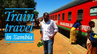 TRAIN TRAVEL in Zambia a brief introduction [upl. by Yonit]