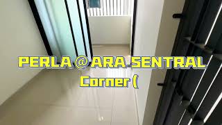 Perla  Ara Sentral  Ara Damansara Link Bridge to LRT  Corner Unit 3 Bedroom 2 Bathroom [upl. by Audly]