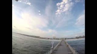 Time lapse at the Okaloosa Island Fishing Pier [upl. by Donoghue701]