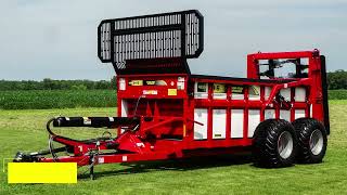 HampS Manufacturing Company  Manure Spreaders [upl. by Anilok51]