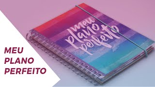 Meu Plano Perfeito  Capa Cores  Planner Permanente  Livrarias Família Cristã [upl. by Netfa]