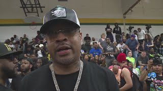 Allen Iverson returns home to host hoops classic [upl. by Valentia]