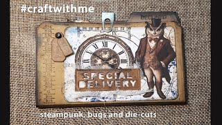 craftwithme STEAMPUNK MEETS THE SPECIMEN THEME [upl. by Ahsimrac]