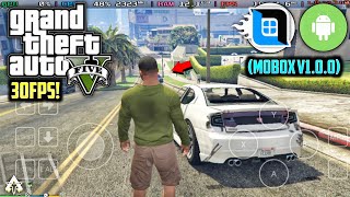 🔥 TESTING GTA 5 ON ANDROID IN MOBOX V100  NEW WINDOWS EMULATOR  GTA V GAMEPLAY [upl. by Nylyoj]