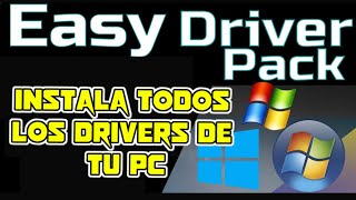 Easy Driver Pack 32 y 64 Bits Win 7 [upl. by Nivrae75]