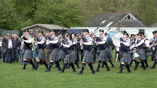 Ross amp Cromarty Pipes amp Drums School 4th in Grade 2 at Banchory 2023 North of Scotland Championship [upl. by Cherilynn519]