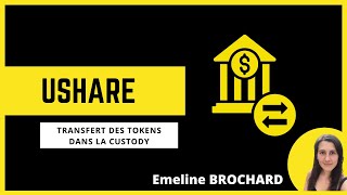 Transfert des tokens dt circle en custody ushare [upl. by Narton]