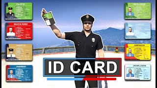 ID CARD V2 FIVEM  ESXQBCORE [upl. by Lona]