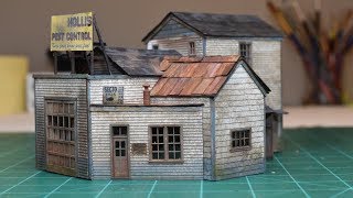 Hollis Pest Control by Fos Scale Models build in HO scale [upl. by Petty]