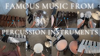 Famous Music from a lot of Percussion Instruments shorts [upl. by Lederer]