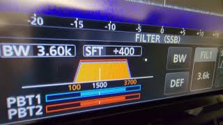 Optimizing the Icom 7300 for ESSB reception [upl. by Thun]