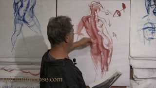 How to Draw The Figure With Line and Tone Part 3 for Figure Drawing [upl. by Suirtemed]