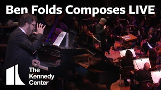 Ben Folds Composes a Song LIVE for Orchestra In Only 10 Minutes [upl. by Orme725]