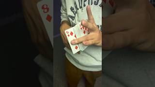 TELEPORTATION Card Trick shorts [upl. by Kcirdor]