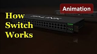 Animation of working of Switch  How switch works [upl. by Yale]