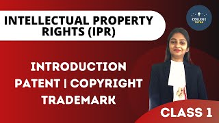 Intellectual Property Rights  Patent  Copyright  Trademark  IPR [upl. by Bogusz]