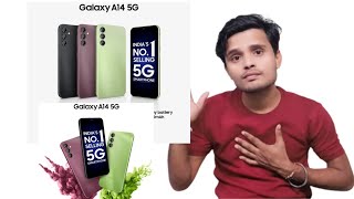 Samsung Galaxy A14 5G Review amp Specifications  Pratap Technical [upl. by Ahsiema]