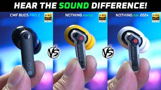 CMF Buds Pro 2 killed the budget TWS market 😯  vs NOTHING ear 2024 vs NOTHING ear a [upl. by Namzaj]