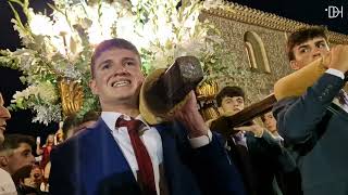 Procesión de la bajada de la Virgen de la Corona en Almudévar [upl. by Federica]