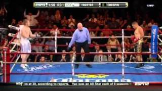 Janks Trotter vs Arturo Crespin FULL FIGHT [upl. by Letniuq]