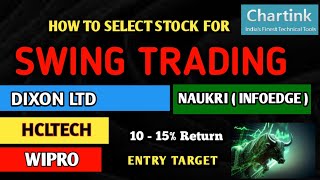 Chartlink Tradingview Guide 🔥Trading View Tutorial 🚀  swing stocks for tomorrow Reversal हो चुका है [upl. by Franchot150]