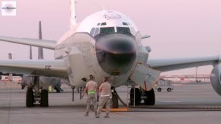 US Air Force RC135 Preflight Checks [upl. by Cliff]