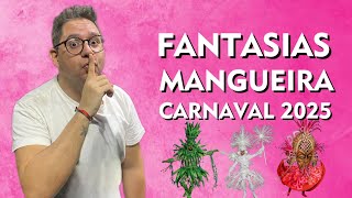 👀 REACT das Fantasias da Mangueira para o Carnaval 2025 [upl. by Edge]