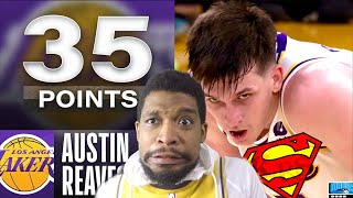 THE HERO WE DESERVE Austin Reaves Scores CAREERHIGH 35 Points In Lakers W  March 19 2023 [upl. by Htevi]