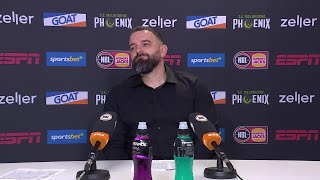 Adam Forde press conference vs South East Melbourne  Round 8 NBL25 [upl. by Eraste]