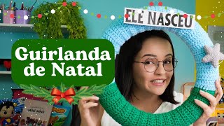 guirlanda de natal parte 1 [upl. by Ebonee]