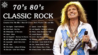 Classic Rock Songs Playlist 70s 80s  Classic Rock Masterpiece Echoes All Time 🔅🔅 [upl. by Lewiss]