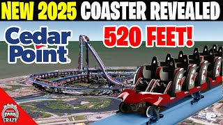 Cedar Point NEW FOR 2025 Record Breaker REVEALED April Fools 2024 [upl. by Quillon]