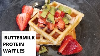 HOW TO MAKE THE BEST PROTEIN WAFFLES [upl. by Boothman]