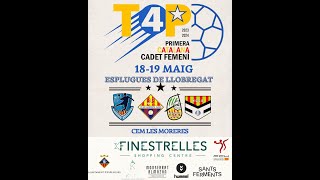 TOP4 CF  FINAL HANDBOL ESPLUGUES  H Molins de Rei [upl. by Ardisi]