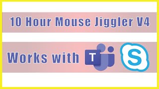 10 Hour Mouse Jiggler Version 4  Keep Computer Awake Working from Home [upl. by Duster]