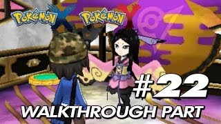 Pokemon X amp Y  Walkthrough Part 22 quot6th Gym Leader Valeriequot [upl. by Bottali]